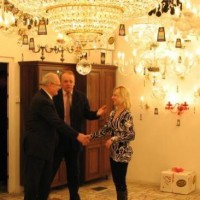 Visita Extraordinaria del Presidente de la República Eslovaca en la fábrica de Glass LPS.