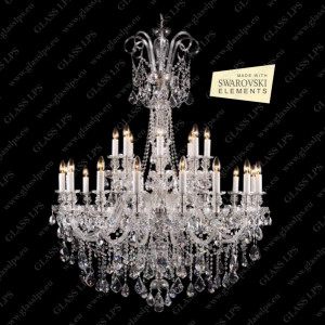 L11 895/24/1-A, 2 SWAROVSKI ELEMENTS; Ni [=old type L11 917/24/....]