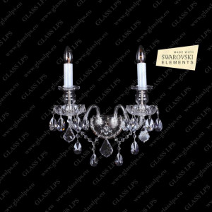 N21 892/02/1-A, 2 SWAROVSKI ELEMENTS; Ni  [=old type N21 917/02/...]