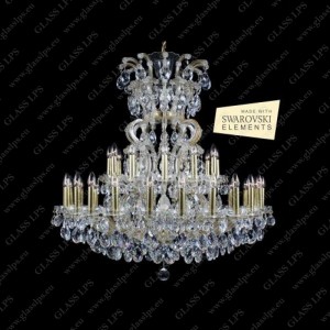 L14 304/37/1 SWAROVSKI ELEMENTS; F cut, GOLD  [old type L14 903/37/1]