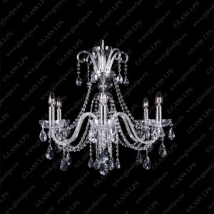 L11 907/06/1-A; F cut bobeches, SILVER