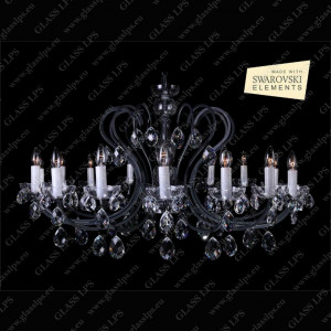 L14 604/16/1 SWAROVSKI ELEMENTS; F cut, graphit, grey, light