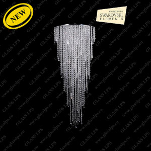 L17 702/10/3, 3-K SWAROVSKI ELEMENTS; F tube, Ni