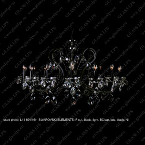 L14 603/12/1; F cut, black, light, BClear, ses. black; Ni