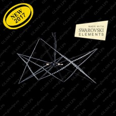 L17 074/04/6 SWAROVSKI ELEMENTS; F all black, Ni