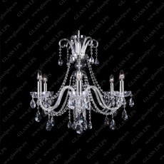 L11 907/06/1-A; F cut bobeches, SILVER