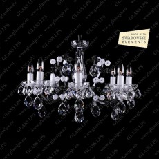 L14 502/08/1 SWAROVSKI ELEMENTS; F black, ses. white, Ni light