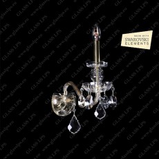 N21 892/01/1-A, 2 SWAROVSKI ELEMENTS; GOLD